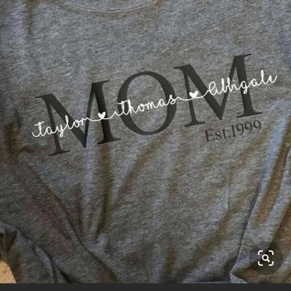 Customizable Mom Shirts